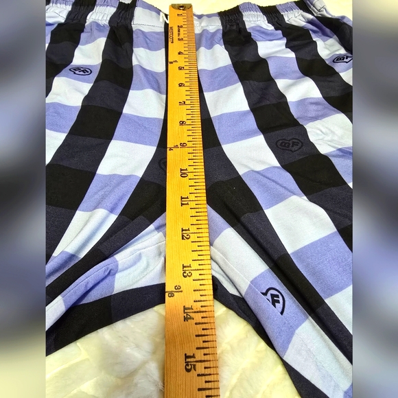 ALICE + OLIVIA Big Feelings Nico Long Sleve PJ Set. Blue/Black. Size M - Picture 6 of 12